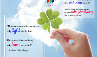 ÁNH SÁNG VÀ TÌNH YÊU THƯƠNG 